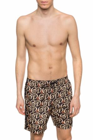Kąpielówki z nadrukowanym wzorem z logo, zdjęcie 2 Kąpielówki z nadrukowanym wzorem z logo od Dolce & Gabbana